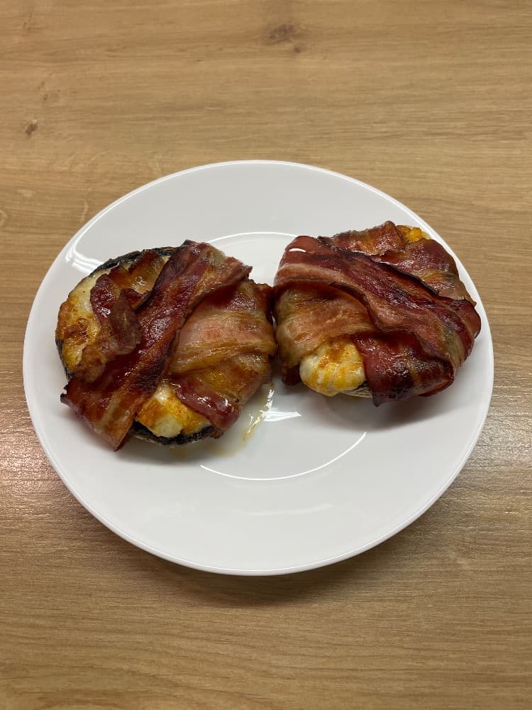Keto buły pieczarkowe